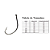 Anzol Wide Gap Black Nickel Cx.100pçs - Marine Sports - Imagem 3