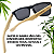 Oculos Polarizado Para Pesca Bambu Mtda - Imagem 5