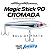 Isca Artificial Magic Stick 90 cor 301 Cromada Bala De Prata - Imagem 2