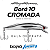 Isca Artificial Borá 10 cor 301 Cromada Bala De Prata - Imagem 2