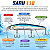 Isca Artificial Saru 110 Tradicional - Imagem 8