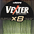 Linha Multifilamento Vexter X8 40lbs 0,29mm 150m Marine Sports - Imagem 3