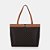 Bolsa Shopping Extra Grande Monograma Ll Mocca - Imagem 1