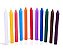 Velas Palitos feitas de 100% de parafina pura - Diversas Cores- pcte 500gr - Imagem 1