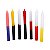 Velas Palitos feitas de 100% de parafina pura BICOLOR - Diversas Cores - pcte 250gr - Imagem 1