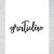 Lettering Gratidão - Imagem 1