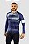 Camisa Ciclismo Free Force Basic Cozy Masculina Longa Azul - Imagem 1