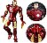 Iron Man ZD Toys (Mark III) c/ Iluminação LED - Imagem 1