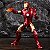 Iron Man ZD Toys (Mark III) c/ Iluminação LED - Imagem 6