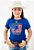 T-Shirt Zoe Horse Infantil Azul Forever ZHW3041 - Imagem 1