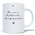 CANECA CERÂMICA BRANCA PERSONALIZADA 325ML SIGNO DE PEIXES - Imagem 2