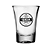 COPO TEQUILA DOSE VIDRO PERSONALIZADO 60ML - IMPRESSÃO EM UMA COR - Imagem 1