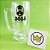 CANECA TABERNA VIDRO PERSONALIZADA 600ML - IMPRESSÃO EM UMA COR - Imagem 1