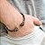 Bracelete Masculino Caveira Skull Prata - Imagem 1