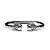 Bracelete Masculino Caveira Skull Prata - Imagem 4