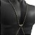 Colar de Corpo Body Chain Masculino Apollo Prata - Imagem 2