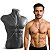 Colar de Corpo Body Chain Masculino Apollo Prata - Imagem 1