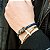 Bracelete Masculino Cruz de Aço Inox - Imagem 1