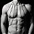 Colar de Corpo Body Chain Dionísio Masculino Aço Prata - Imagem 1