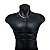 Colar Masculino Steel Smile Aço e Perolas - Imagem 3