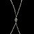 Body Chain Corrente de Aço Mão de Fátima - Imagem 4