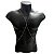 Body Chain Corrente de Aço Prata Olho Grego - Imagem 2