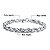 Pulseira Armageddon Aço Prata Torcido Masculina - Imagem 5