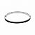 Bracelete de Aço Morbius Resinado Preto - Imagem 2