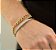 Bracelete Masculino Aço String Prata - Imagem 3