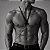 Body Chain Masculino Zenith Couro Marrom Corrente Prata - Imagem 1