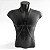 Body Chain Masculino Zenith Couro Marrom Corrente Prata - Imagem 1