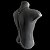 Body Chain Masculino Zenith Couro Marrom Corrente Prata - Imagem 5