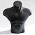 Body Chain Masculino Zenith Couro Marrom Corrente Prata - Imagem 2