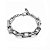 Pulseira Prata Iron Block - Imagem 1