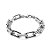 Pulseira Prata Iron Block - Imagem 3
