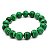 Pulseira Pedra Natural Malaquita Verde Original Masculina - Imagem 1