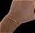 Pulseira 3 por 1 Masculina com Fecho Especial Gaveta Trava Dupla Banhado a Ouro 18k - Imagem 5