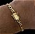 Pulseira 3 por 1 Masculina com Fecho Especial Gaveta Trava Dupla Banhado a Ouro 18k - Imagem 4