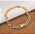 Pulseira 3 por 1 Masculina com Fecho Especial Gaveta Trava Dupla Banhado a Ouro 18k - Imagem 1