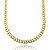 Corrente Masculina de Ouro 24k Grumet C/ Elos Duplos Banhada a Ouro 24k 6mm 70cm Cordão - Imagem 4