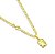 Corrente Masculina Grumet 3mm + Pingente Face de Cristo Banhados a Ouro 18k - Imagem 3