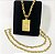 Corrente Masculina Cartier Gominho 4mm x 60cm Pingente de Tudo Posso - Imagem 4