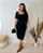 Vestido Midi em Malha Crepe Encorpada - Imagem 7