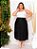 Saia Midi Plissada Plus Size - em Malha Crepe  ♡ Especial Linha Plus Size - Imagem 10