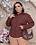 Camisa Plus Size Social Manga Longa Reta - em Tricoline  ♡ Especial Linha Plus Size - Imagem 4