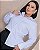 Camisa Plus Size Social Manga Longa Reta - em Tricoline  ♡ Especial Linha Plus Size - Imagem 3