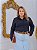 Camisa Plus Size Social Manga Longa Reta - em Tricoline  ♡ Especial Linha Plus Size - Imagem 11