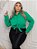 Camisa Plus Size Social Manga Longa Reta - em Tricoline  ♡ Especial Linha Plus Size - Imagem 12