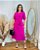 Vestido Midi com Faixa Amarração - em Crepe Duna - Imagem 4