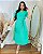 Vestido Midi com Faixa Amarração - em Crepe Duna - Imagem 3